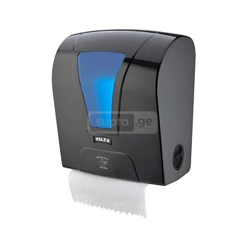 PALEX-პალექს ლაზერის ხელსახოცის მექანიკური დისპენსერი შავი