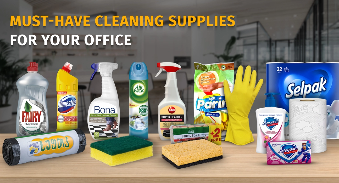 cleaning supplies for offices