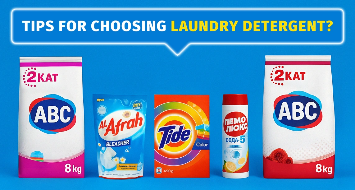 How to choose laundry detergent - commercial and household use